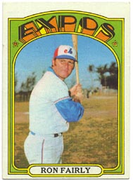 1972 Topps Baseball Cards      405     Ron Fairly